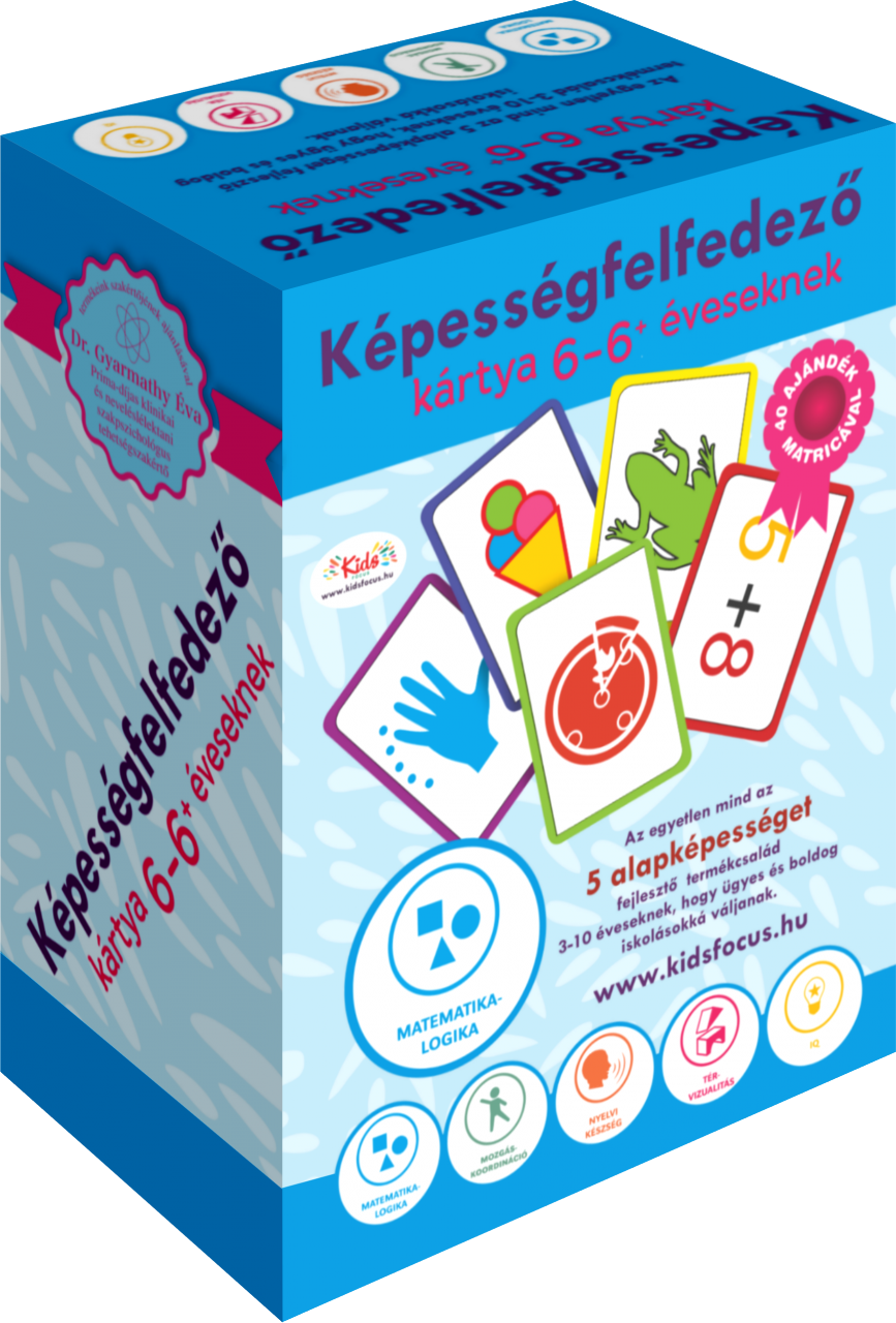 Képességfelfedező kártya 6–6+ éveseknek Képességfelfedező kártya 6–6+ éveseknek