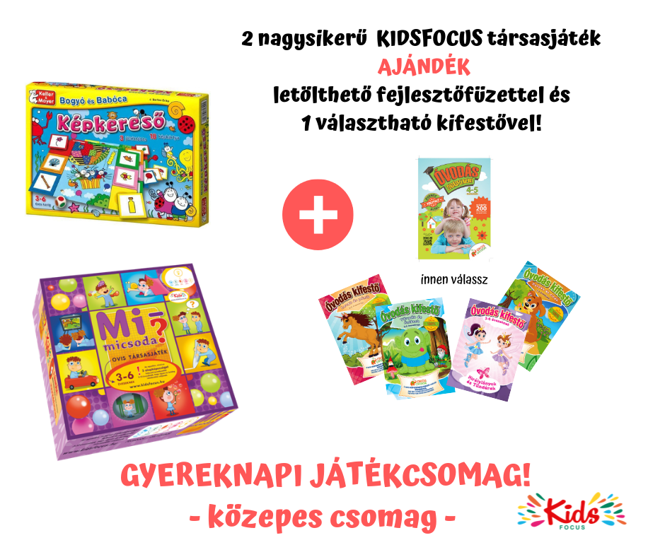 Gyereknapi játékcsomag! -közepes csomag- Gyereknapi játékcsomag! -közepes csomag-