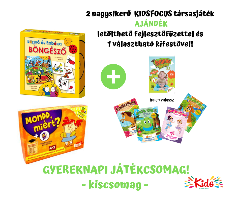 Gyereknapi játékcsomag! -kiscsomag- Gyereknapi játékcsomag! -kiscsomag-