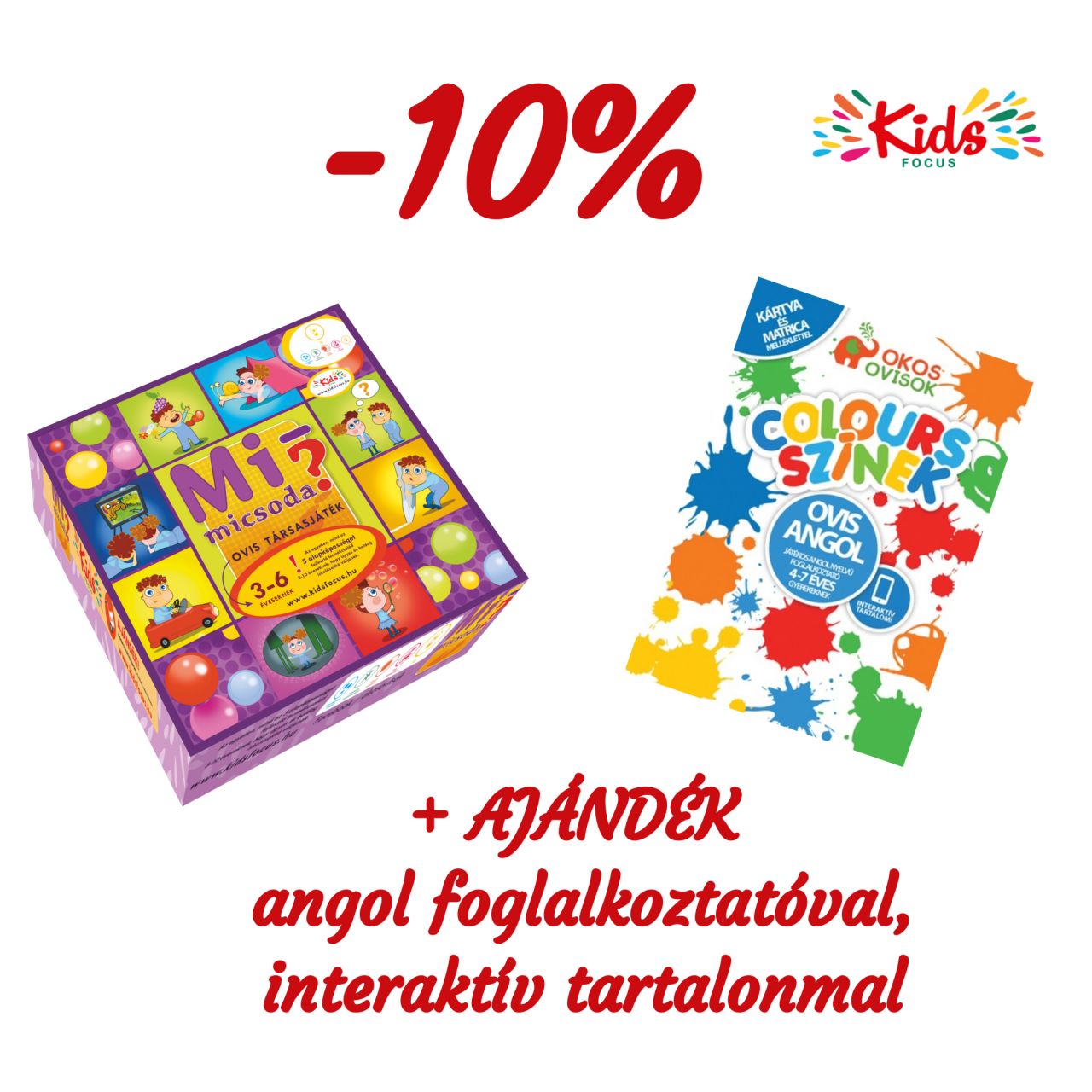 Mi micsoda társasjáték - ajándék angol foglalkoztatóval Mi micsoda társasjáték - ajándék angol foglalkoztatóval