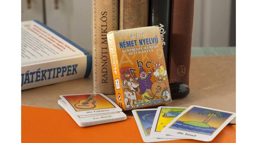 Német nyelvű készségfejlesztő kártyacsomag Német nyelvű készségfejlesztő kártyacsomag