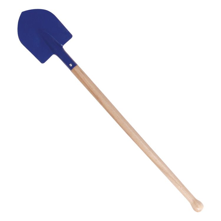 Kerti szerszám, 50 cm-es, kék ásó