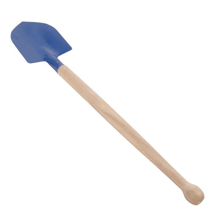 Kerti szerszám, 30 cm-es, kék ásó
