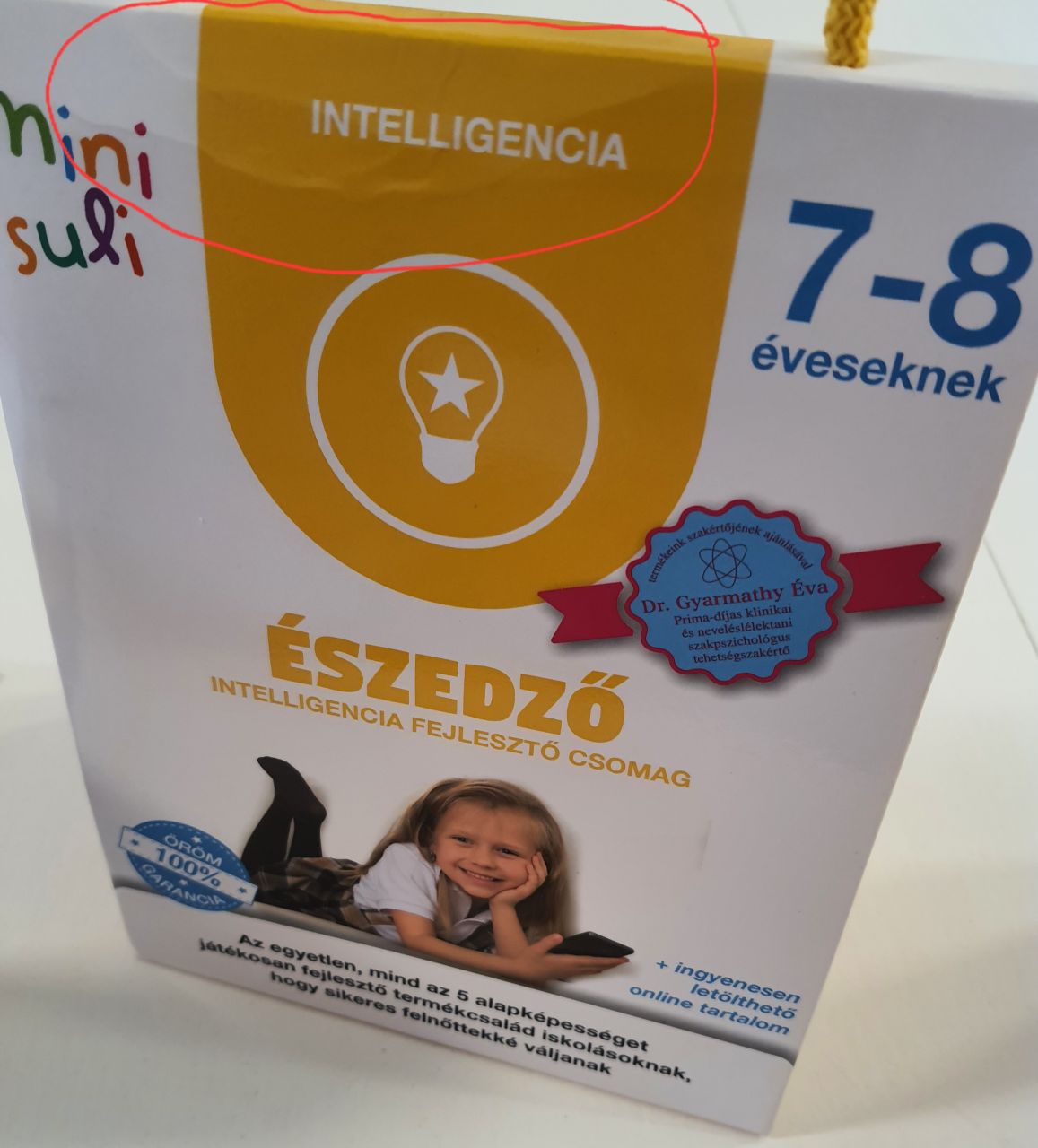 Észedző – intelligencia fejlesztő csomag 7–8 éveseknek (szépséghibás)