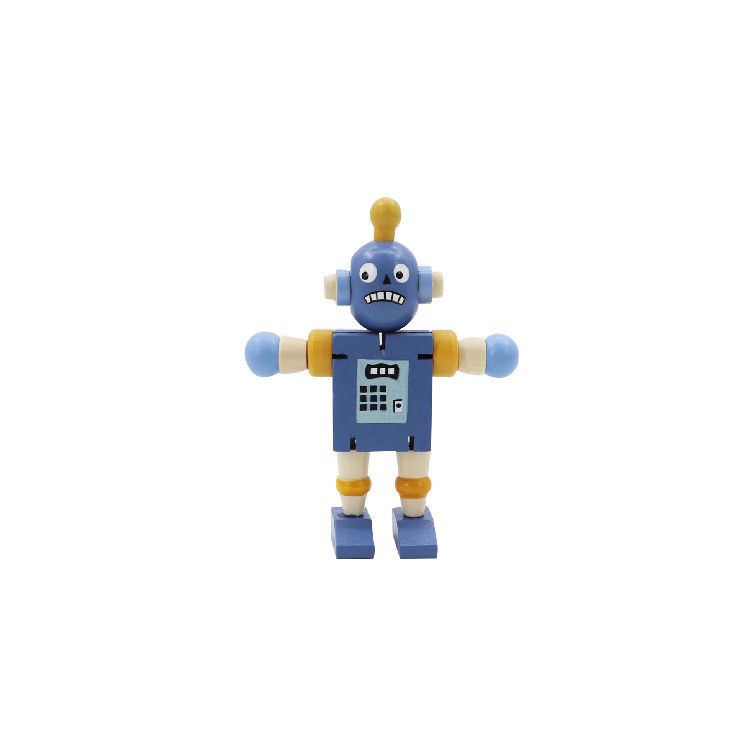 Flexibilis robot kék színben